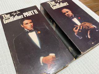 The Godfather VHS Tapes (I & II)