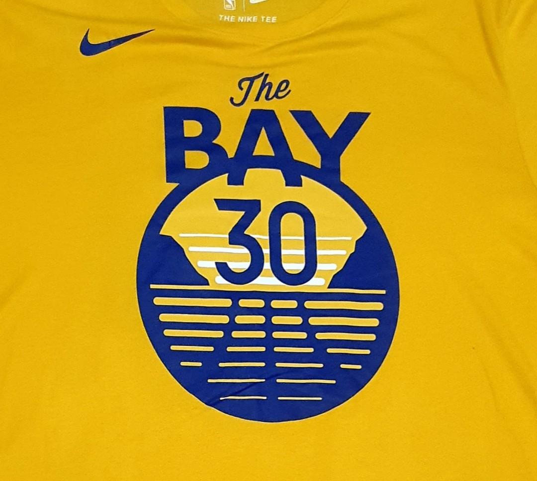 Golden State Warriors The Bay Golden State logo T-shirt - Kingteeshop