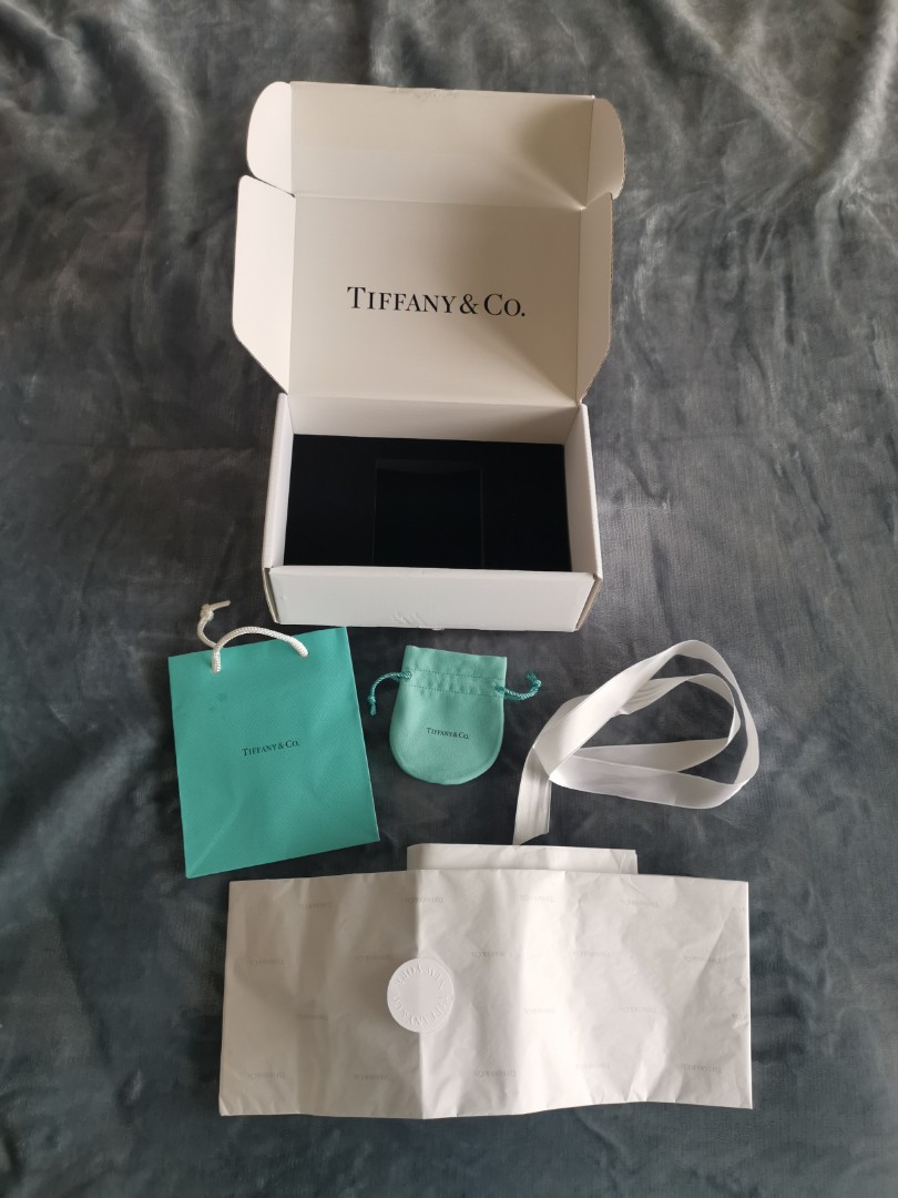 100% Authentic Tiffany & Co Packaging, Luxury, Accessories on Carousell