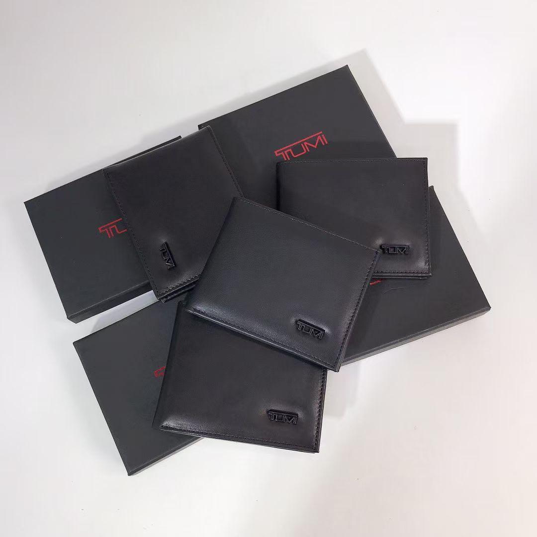 Tumi leather sale wallet