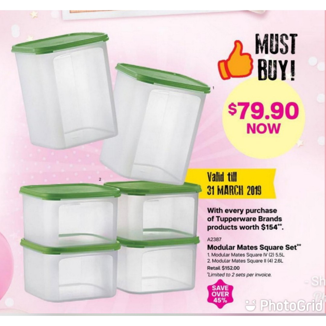 Tupperware Storage Organizer, Furniture & Home Living, Kitchenware