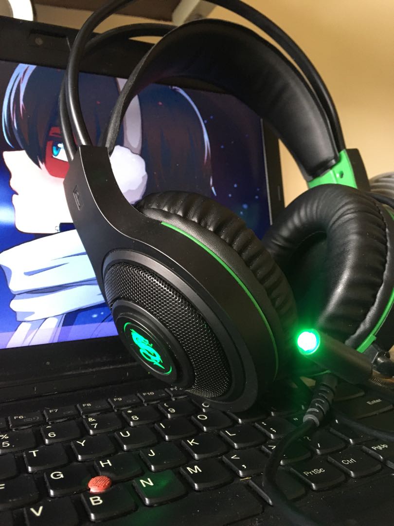 TYLEX GAMING HEADSET (mic not working), Audio, Headphones & Headsets on Carousell