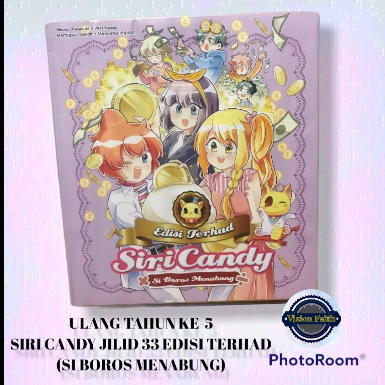 Muka Surat Terakhir Si Pemboros Menabung Komik Candy Jem