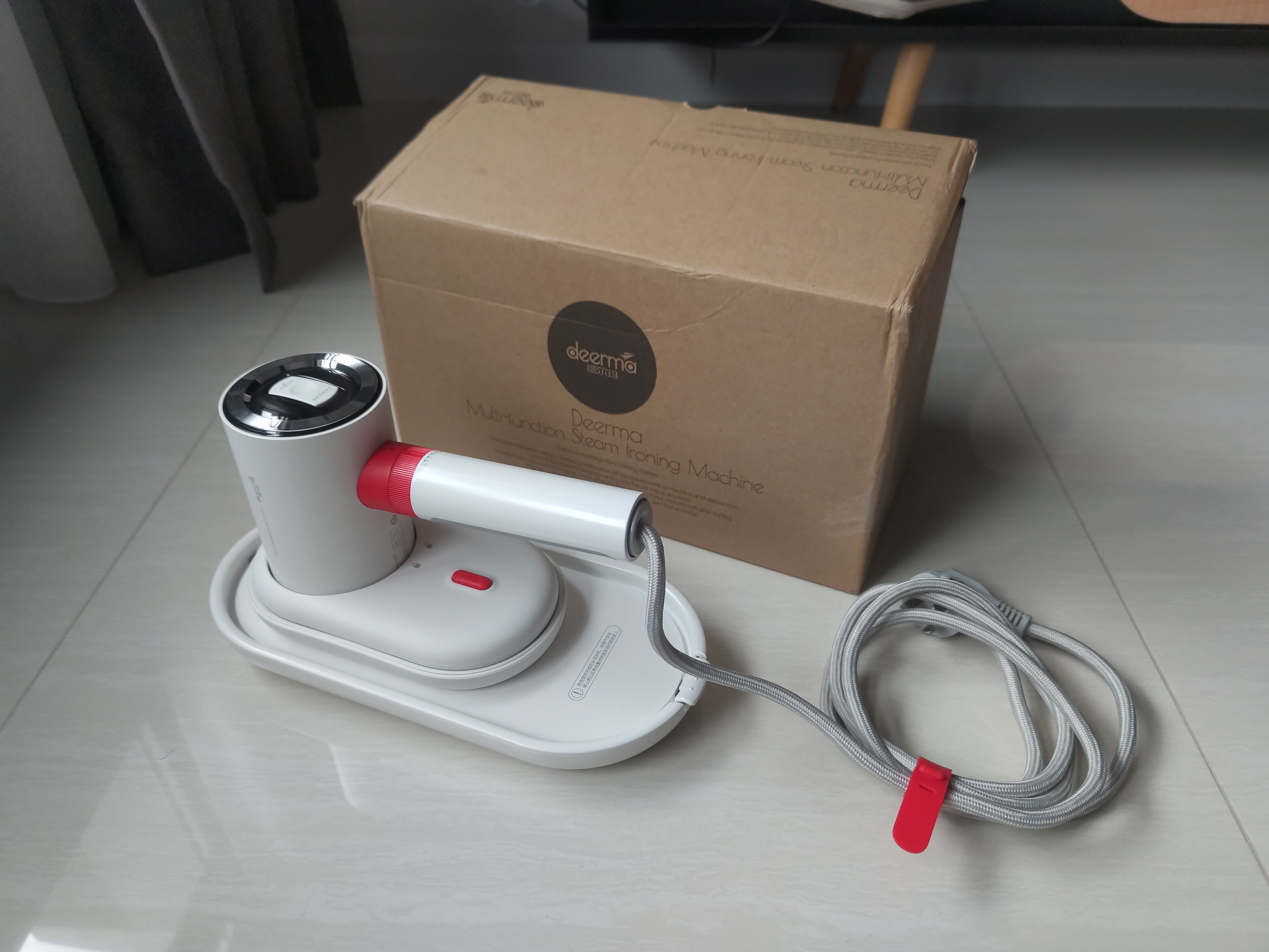 XIAOMI DEERMA 2IN1 MULTIFUNCTION STEAM IRONING MACHINE GARMENT 1000W ...