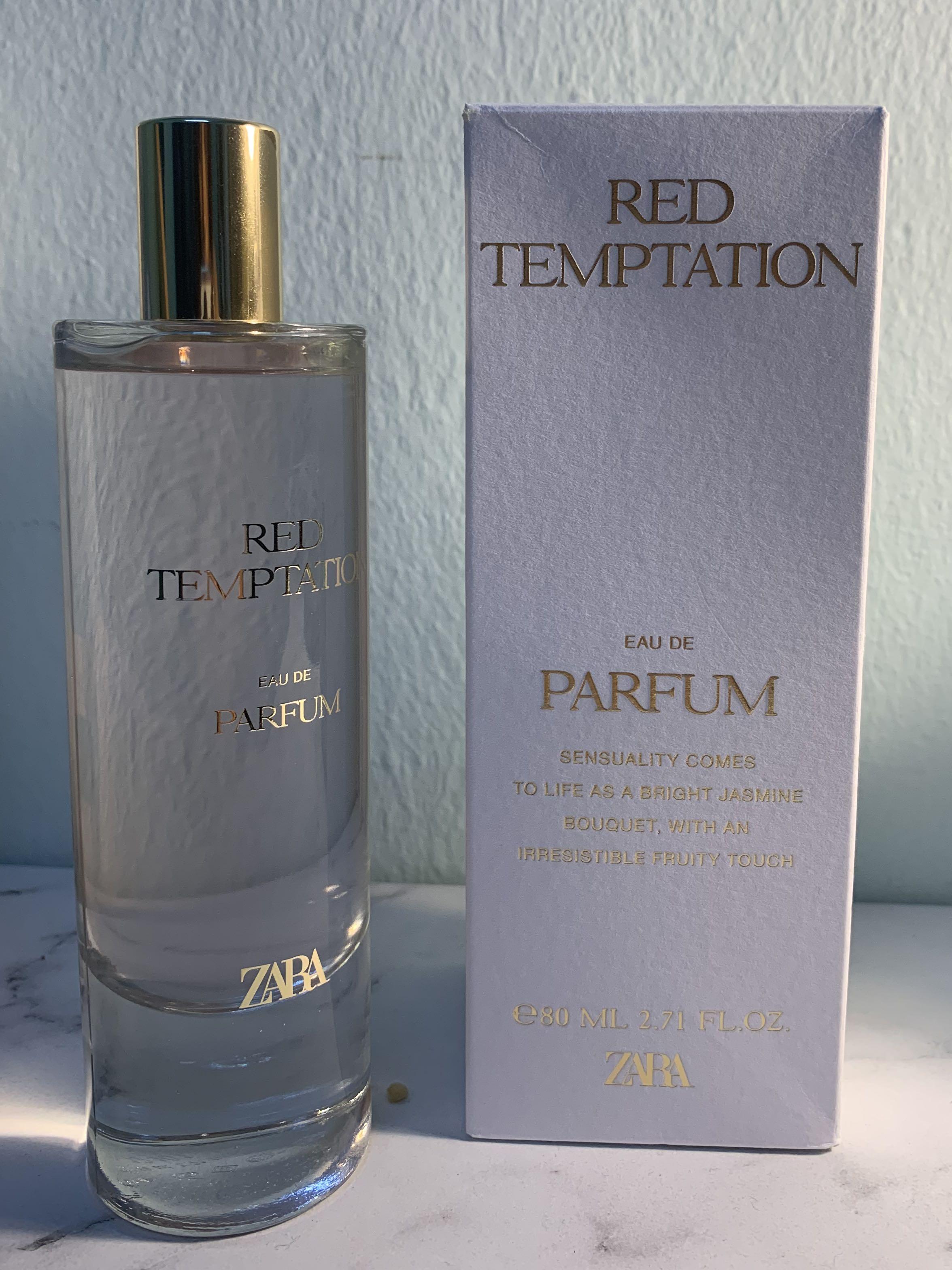 Zara Perfume Red Temptation, Beauty & Personal Care, Fragrance & Deodorants  on Carousell