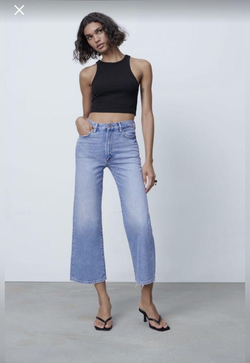 Culotte jean clearance zara