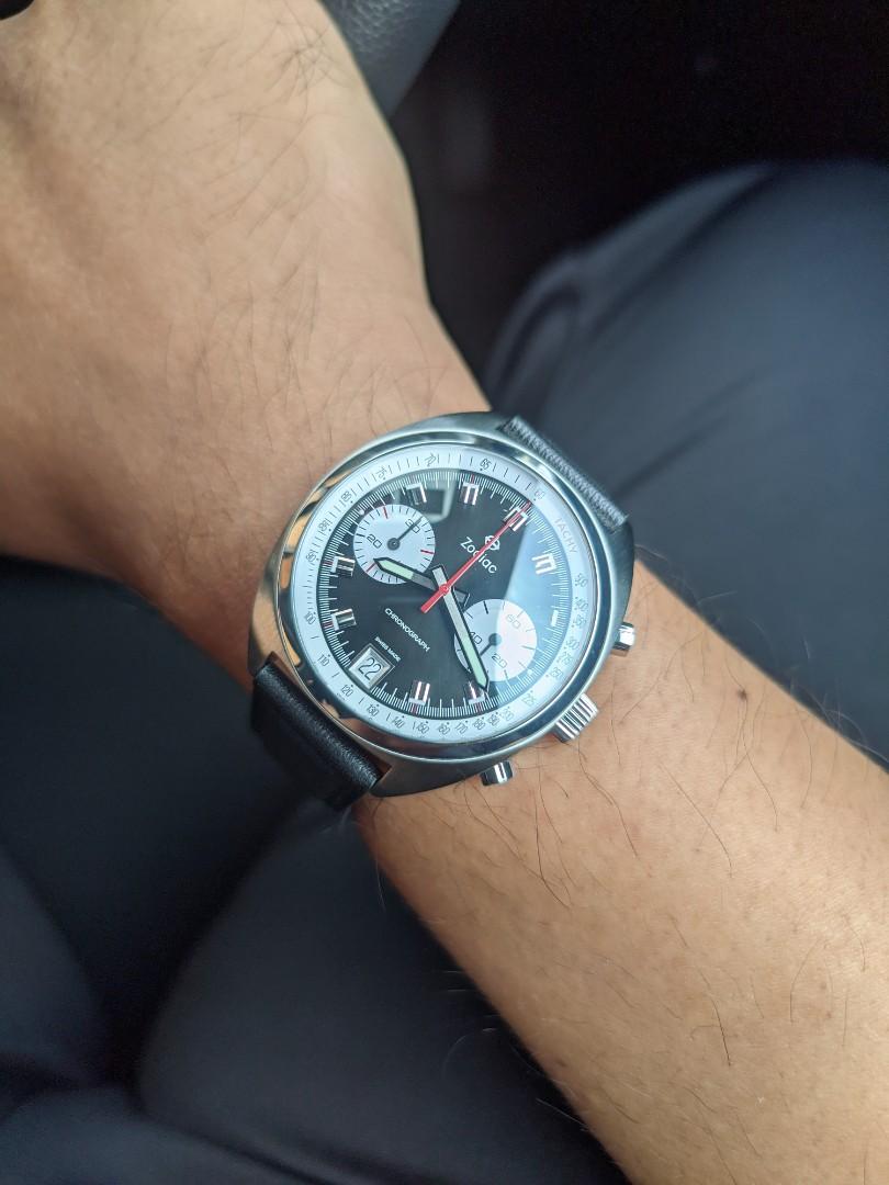 Zodiac sales grandrally chronograph