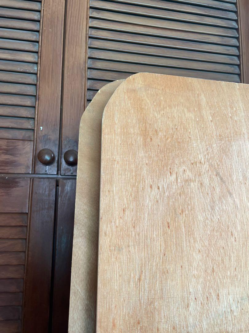 2 sheets 12mm plywood both 1m X 1.99m, Furniture & Home Living