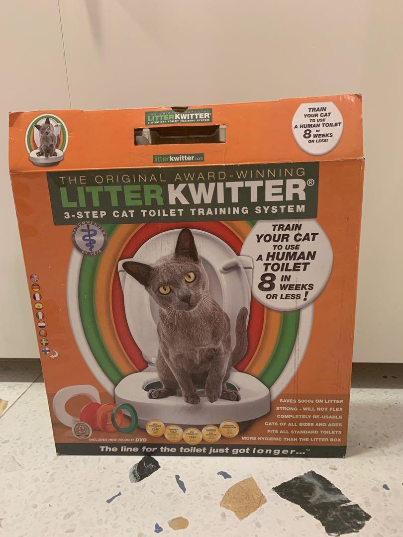 3step Cat Toilet Training Litter Kwitter, Pet Supplies, Homes & Other
