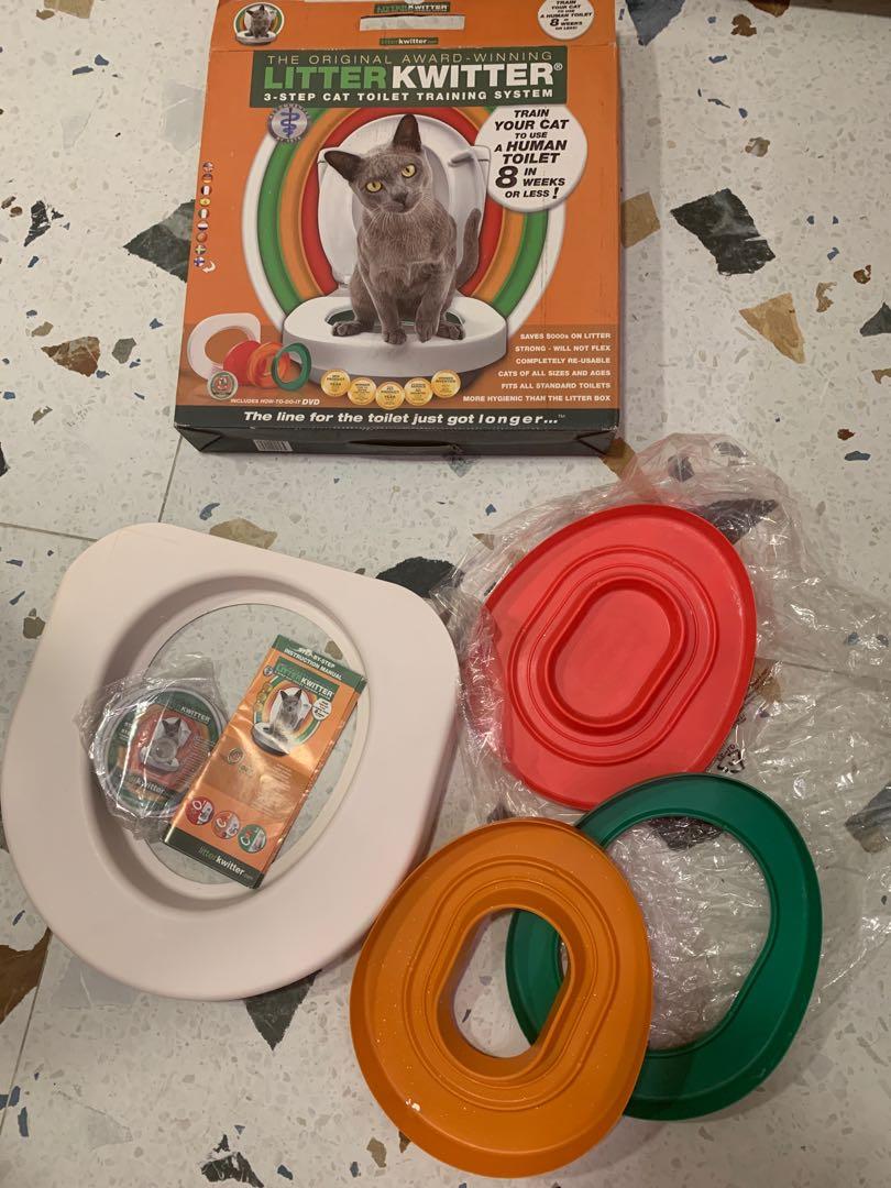 3step Cat Toilet Training Litter Kwitter, Pet Supplies, Homes & Other