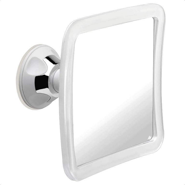 Anti Fog Shower Mirror Shower Shave Mirror Acrylic Fogless Fog Bathroom Washr /L 