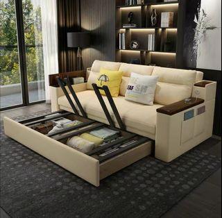 儲物梳化床 沙發牀 雙人牀 單人床 双人床Sofa Bed