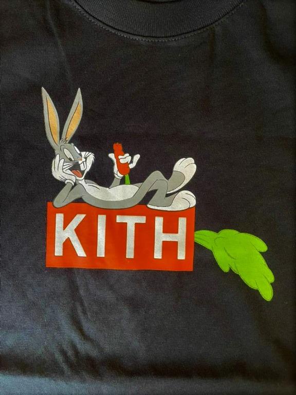 KITH x Looney Tunes carrot tee (M)