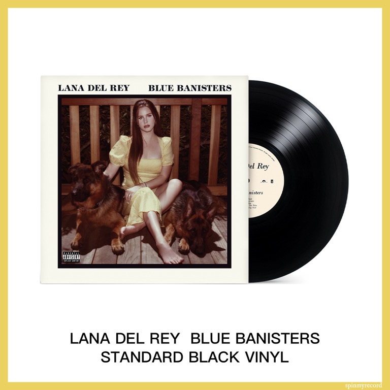 [預訂] Lana Del Rey Blue Banister Standard Black Vinyl 黑膠, 預購 Carousell