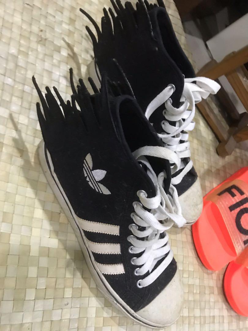 adidas originals Nizza X Jeremy Scott uK8 Men s Fashion Footwear Sneakers on Carousell