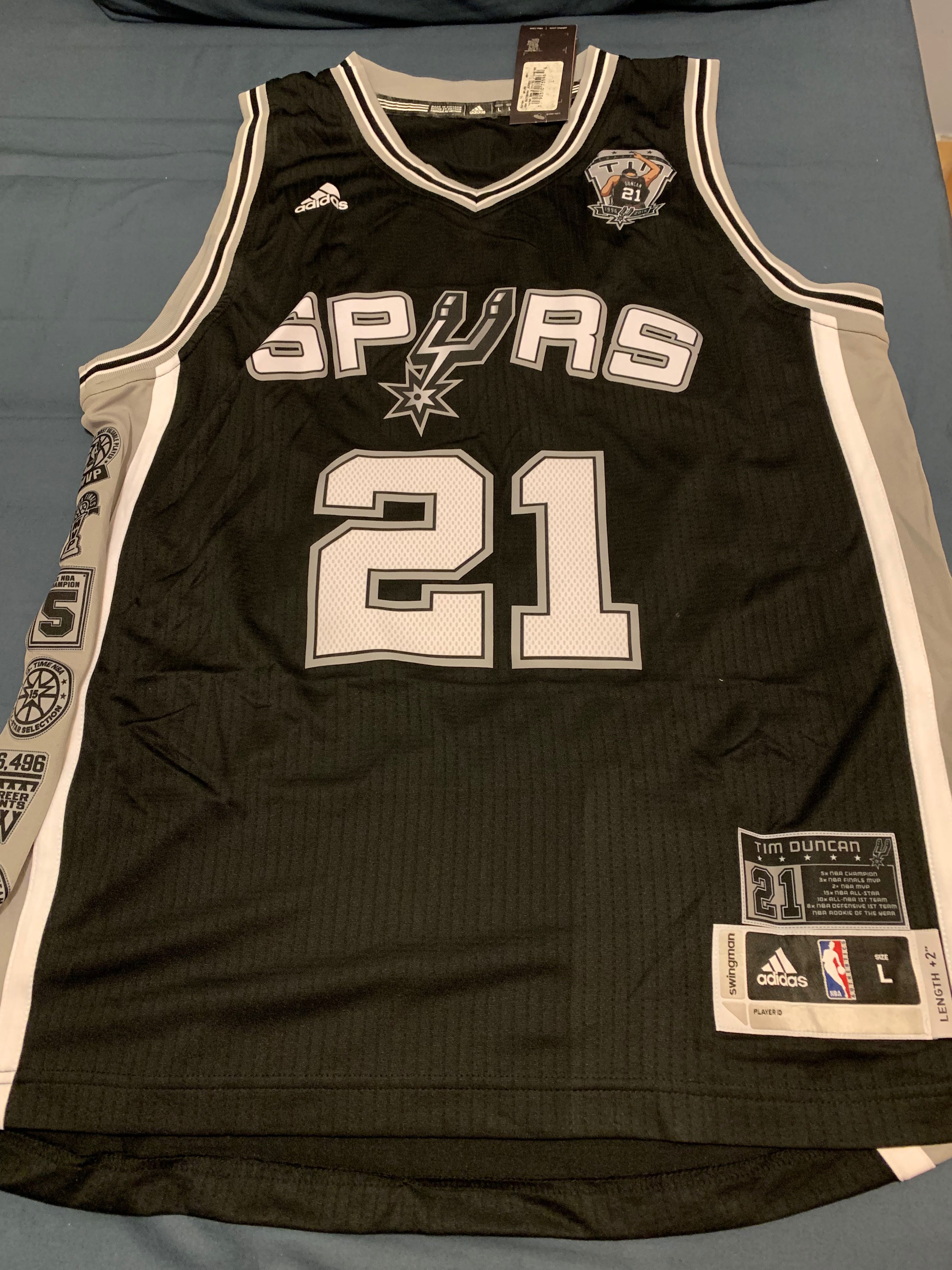 Duncan jersey retirement hotsell