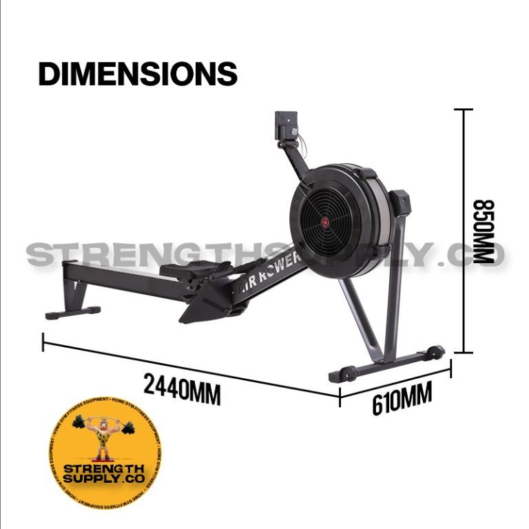 Stamina air rower clearance sports edition rowing machine