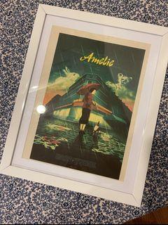 Amelie Art Print Poster with Frame