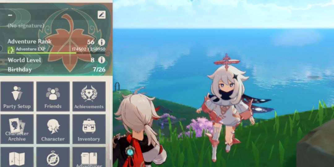 Vendendo Conta De Genshin Impact Ar 56 Server América - DFG