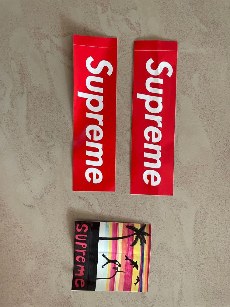 authentic supreme stickers