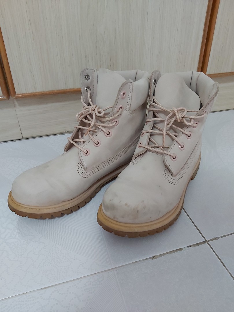 Espesar Normal Más temprano Baby pink Timberland boots size 9, Women's Fashion, Footwear, Boots on  Carousell
