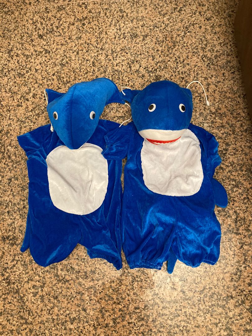 Baby Shark Costume, Babies & Kids, Infant Playtime on Carousell