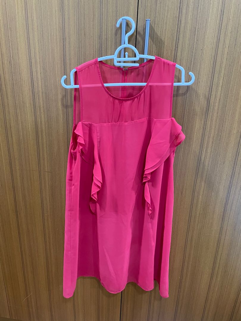 bcbgeneration red dress