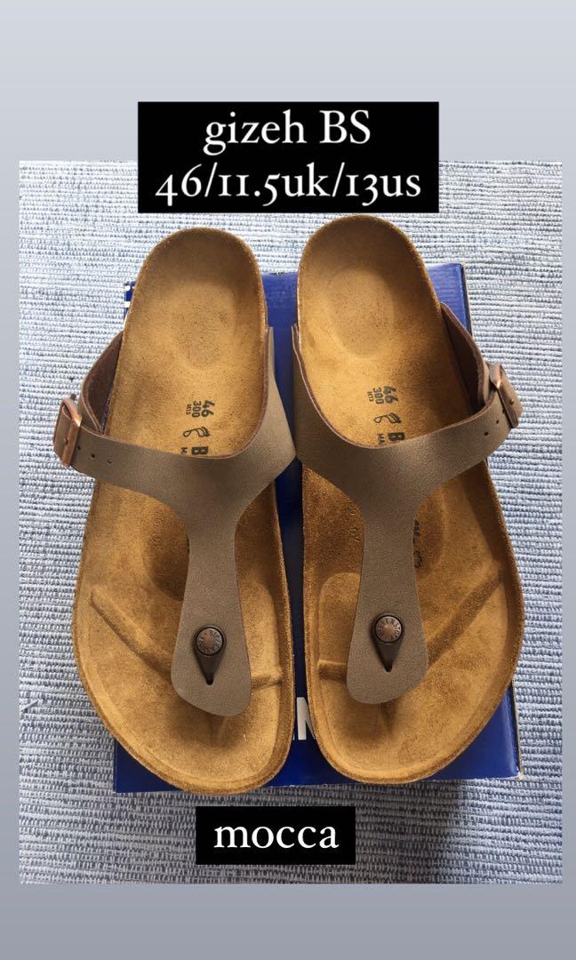 Birkenstock gizeh mocca Men s Fashion Footwear Flipflops and