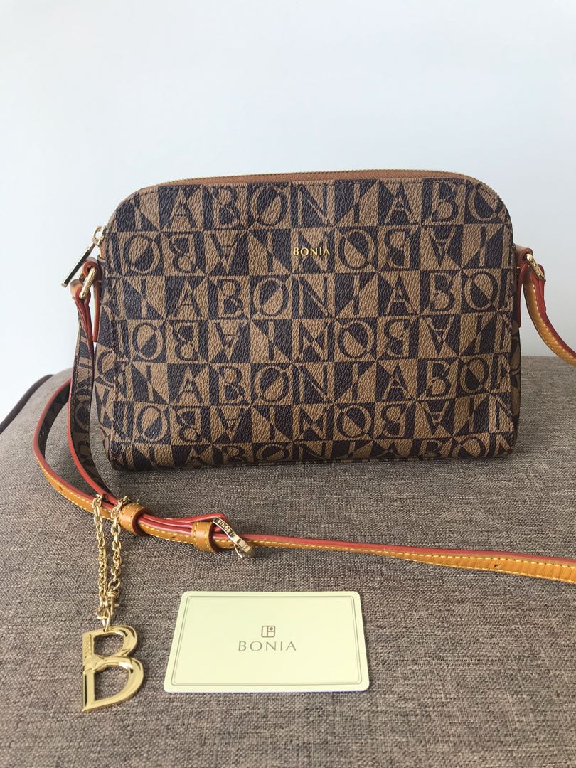 Bonia Sling Bag, Luxury, Bags & Wallets on Carousell