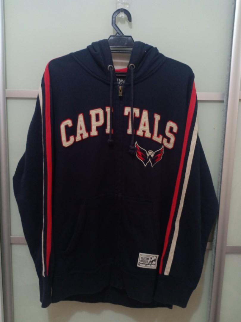 Capitals Old Time Hockey Hoodie