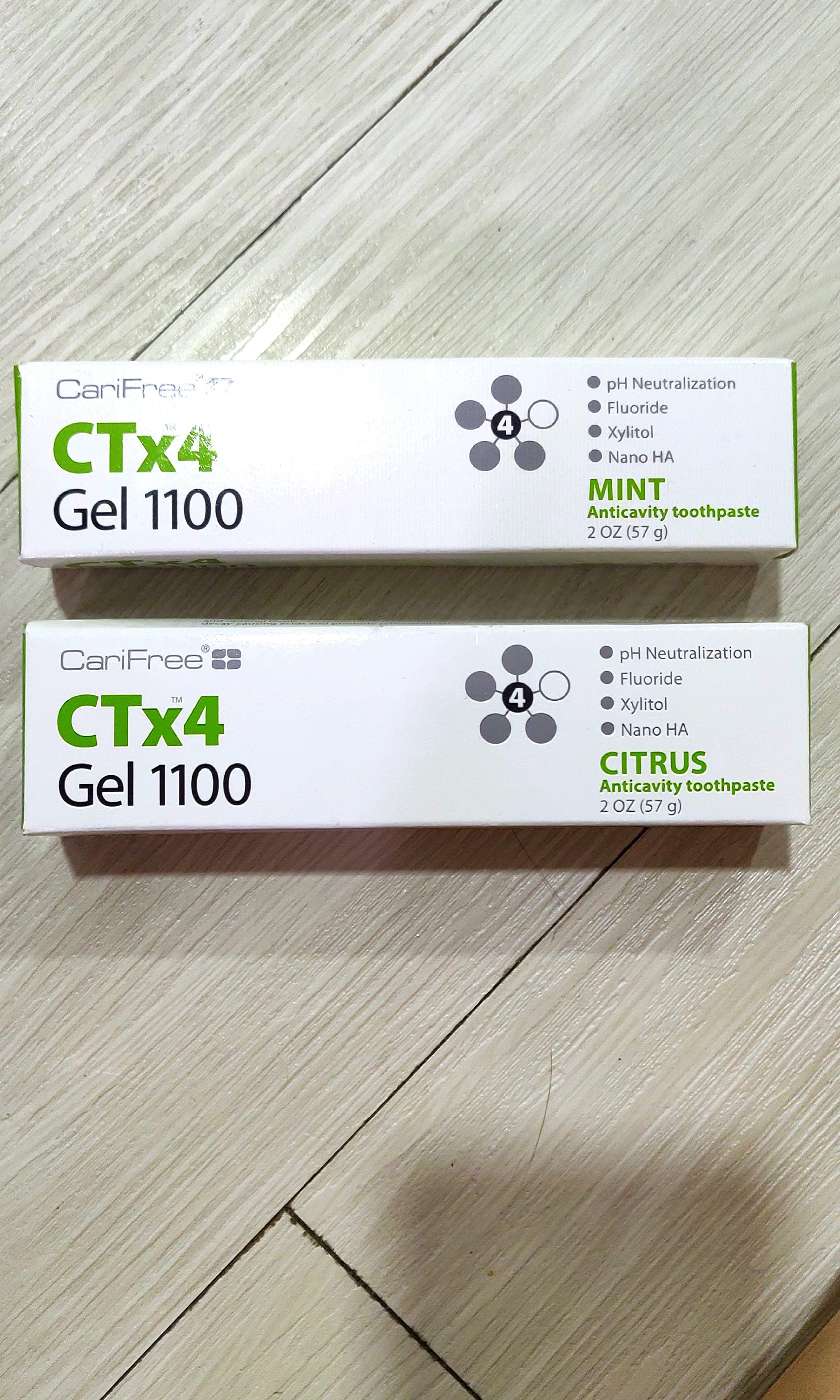 Carifree CTx4 Gel 1100 toothpaste Anti Cavity, Beauty & Personal Care