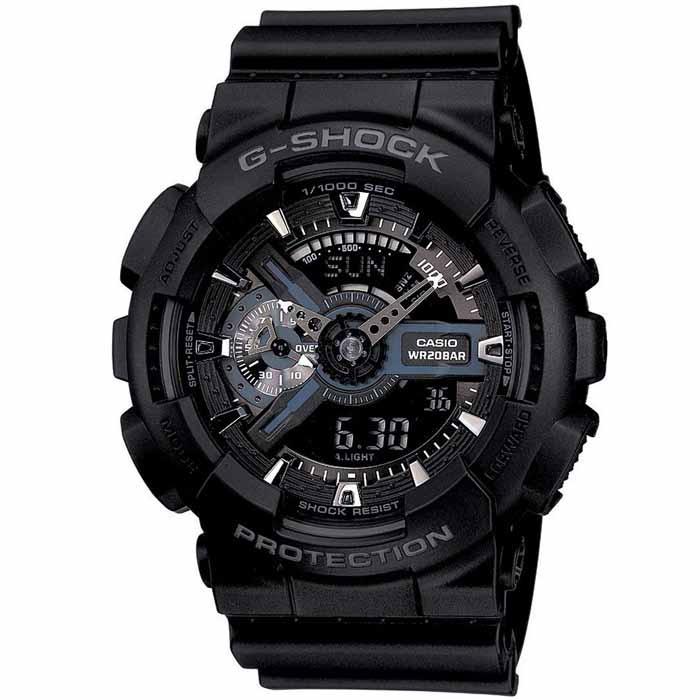 Casio G-Shock GA-110-1B Brand New Watch, 名牌, 手錶- Carousell