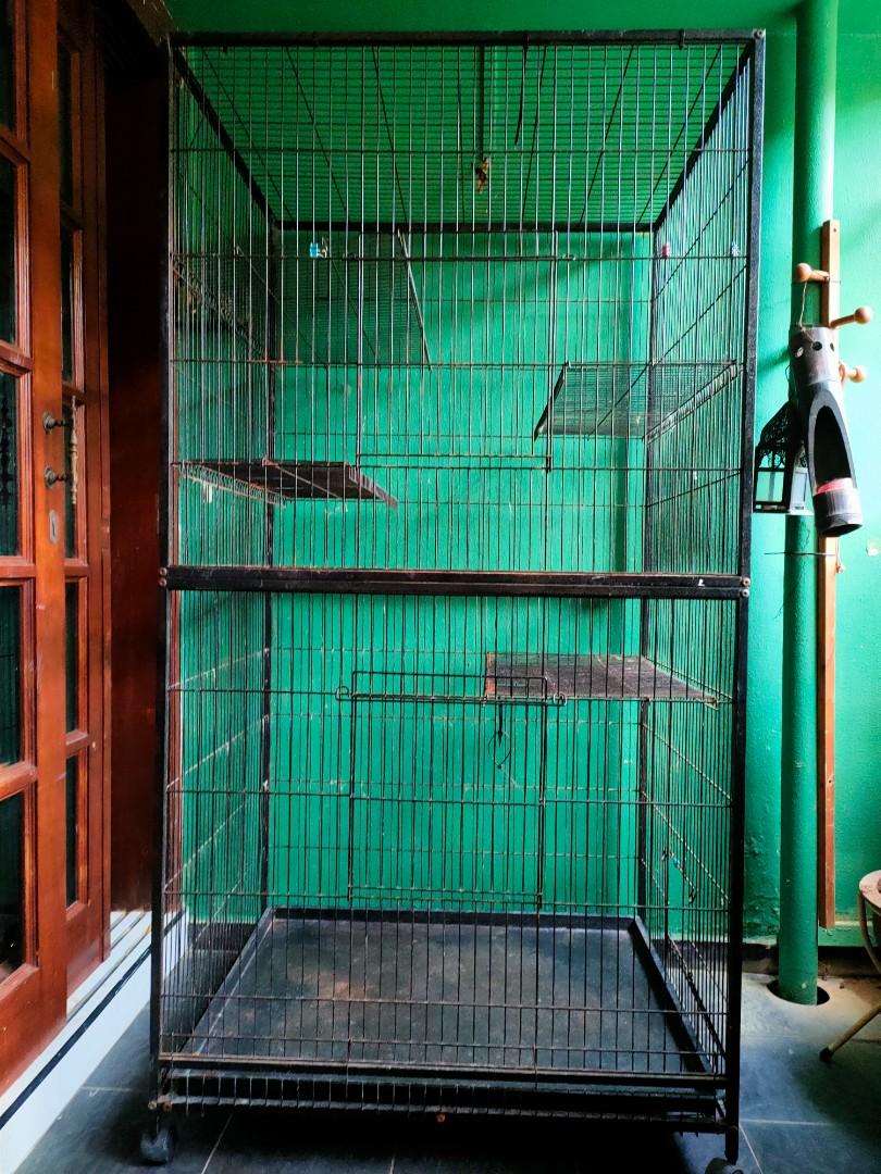 SOLD Cat Cage Used Big And Tall Pet Supplies Homes Other Pet carrying-travel-dog-or-cat-cage-pet-supplies-homes-other-pet