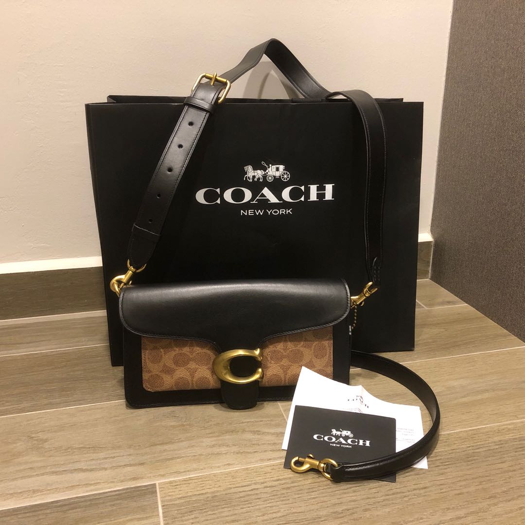 Coach tabby monogram store