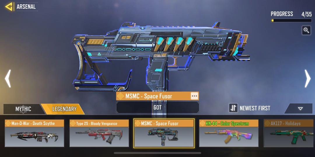 CODM ACC (Category: Game Gift Cards & Accounts) located in Singapore. Submitted by washed4ver (Listing ID 1113076807, Image 1). Description: • 4 Legendaries • 160+ Epics • 60+ Characters • Legend Rank in MP • 33K Credits • 53 CP • Current Season BP Completed • S3 Border.