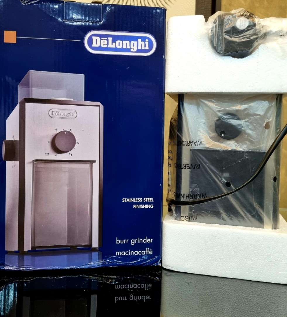 DeLonghi Burr Coffee Grinder KG89, Furniture & Home Living, Kitchenware