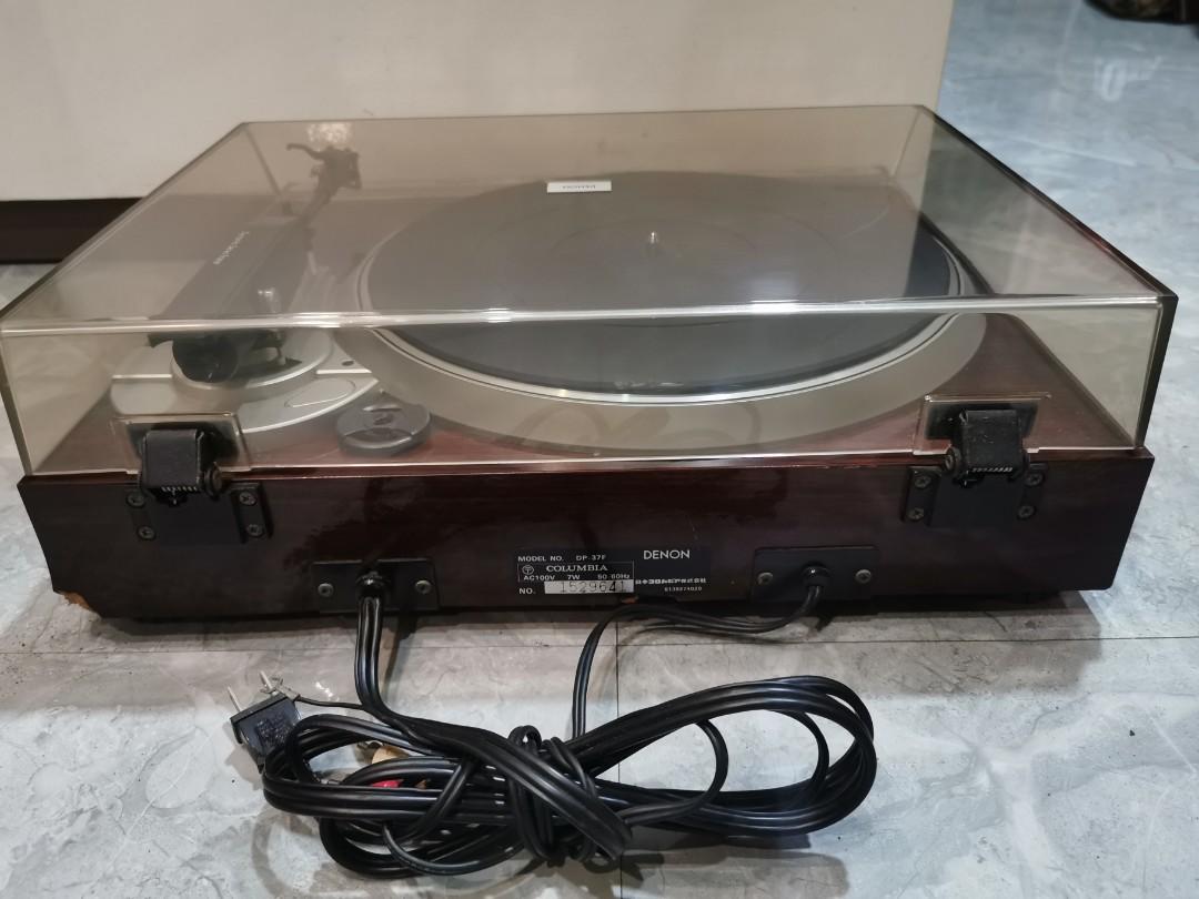 Denon DP-37F direct drive fully automatic turntable, Audio, Other Audio  Equipment on Carousell