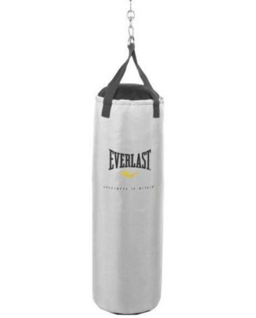 Everlast punching hot sale bag white