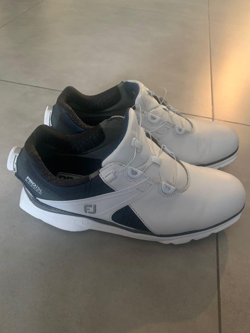 FootJoy Pro/SL Carbon BOA Golf Shoes, Sports Equipment, Sports & Games, Golf on Carousell