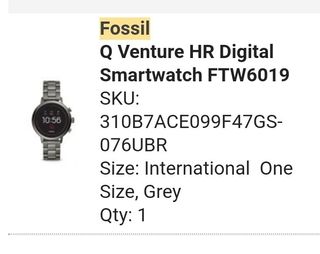 Fossil ftw 6019 discount
