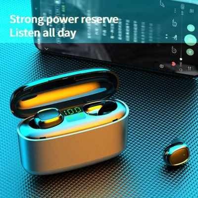 G5S TWS In Ear Earphones BT 5.1 Headphones True Wireless Earbuds with Touch Control Hands Free Call 2200mAh Power Bank Case LED Digital Power Display HiFi Stereo Sound Noise Canceling IPX7 Waterproof ...