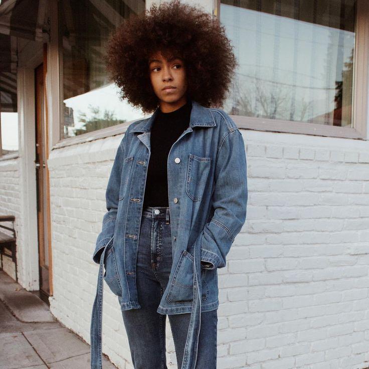 GAP Denim Utility Shirt Jacket with Belt Women s Fashion Coats