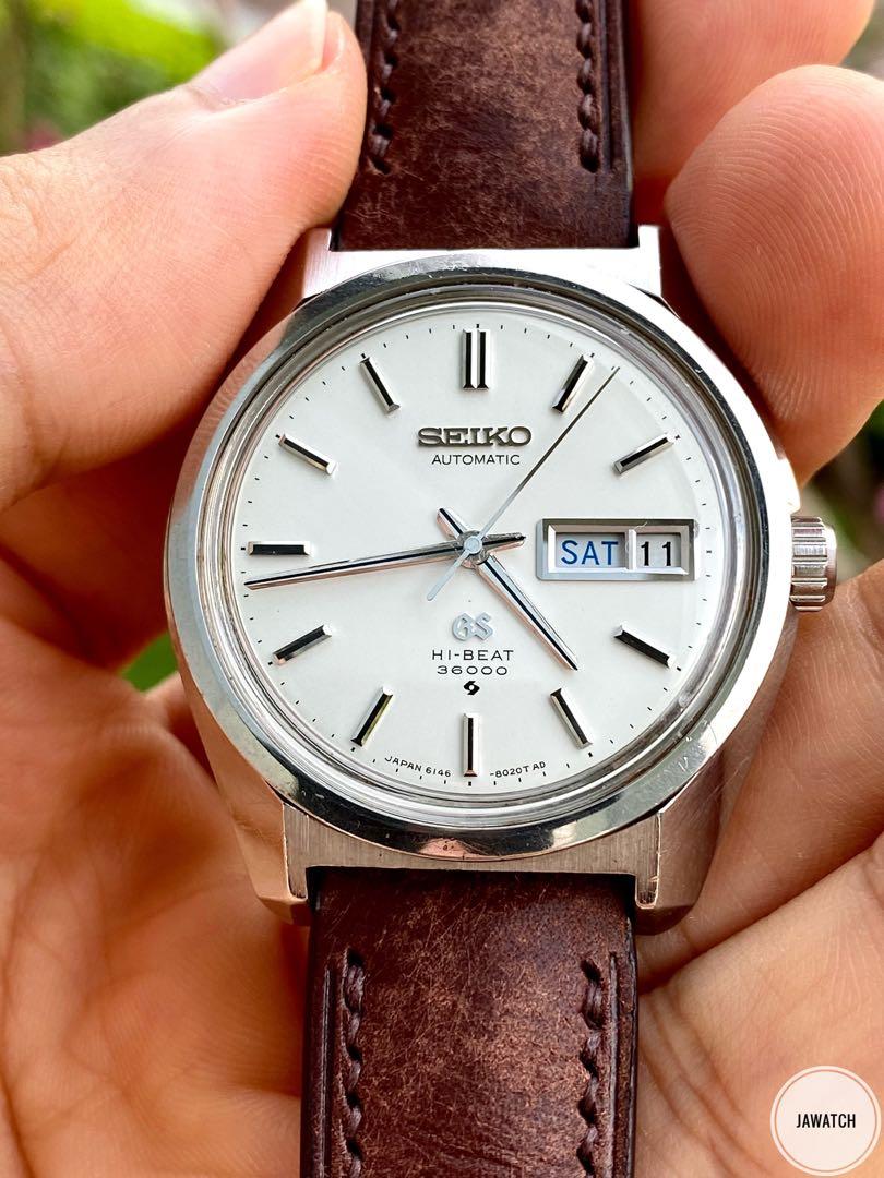 Grand Seiko Vintage 6146-8000, Men's Fashion, Watches & Accessories,  Watches on Carousell
