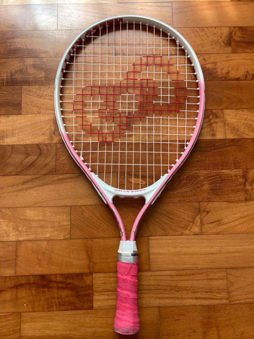 Hello Kitty tennis racquet for kids, Sports Equipment, Sports & Games