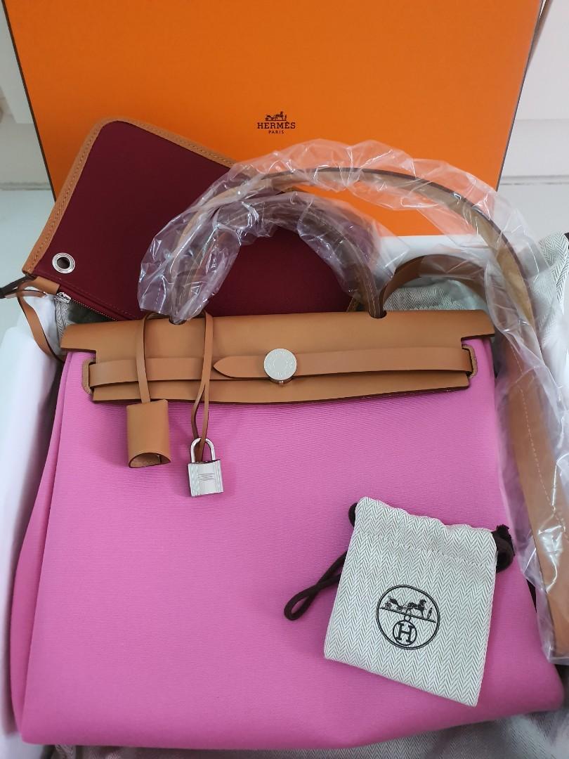 Hermes herbag best sale smallest size