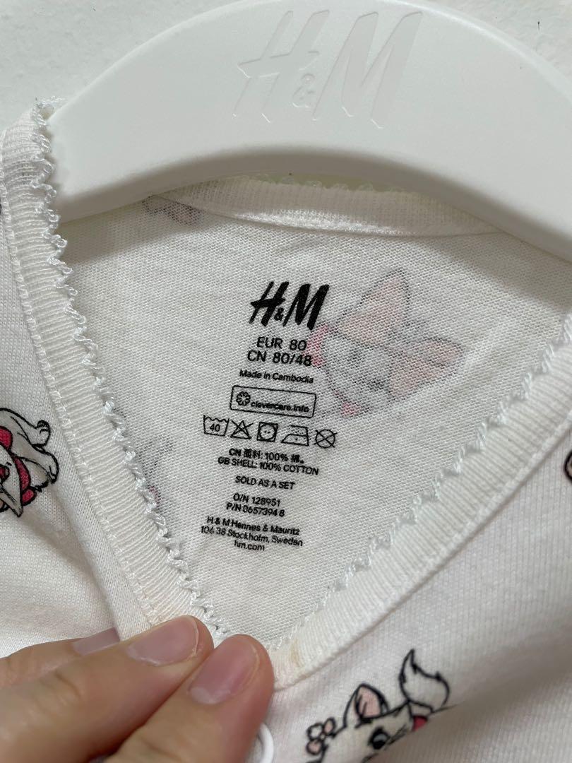 9 12m 80 H M Disney Marie Cat Baby Sleepsuits Babies Kids