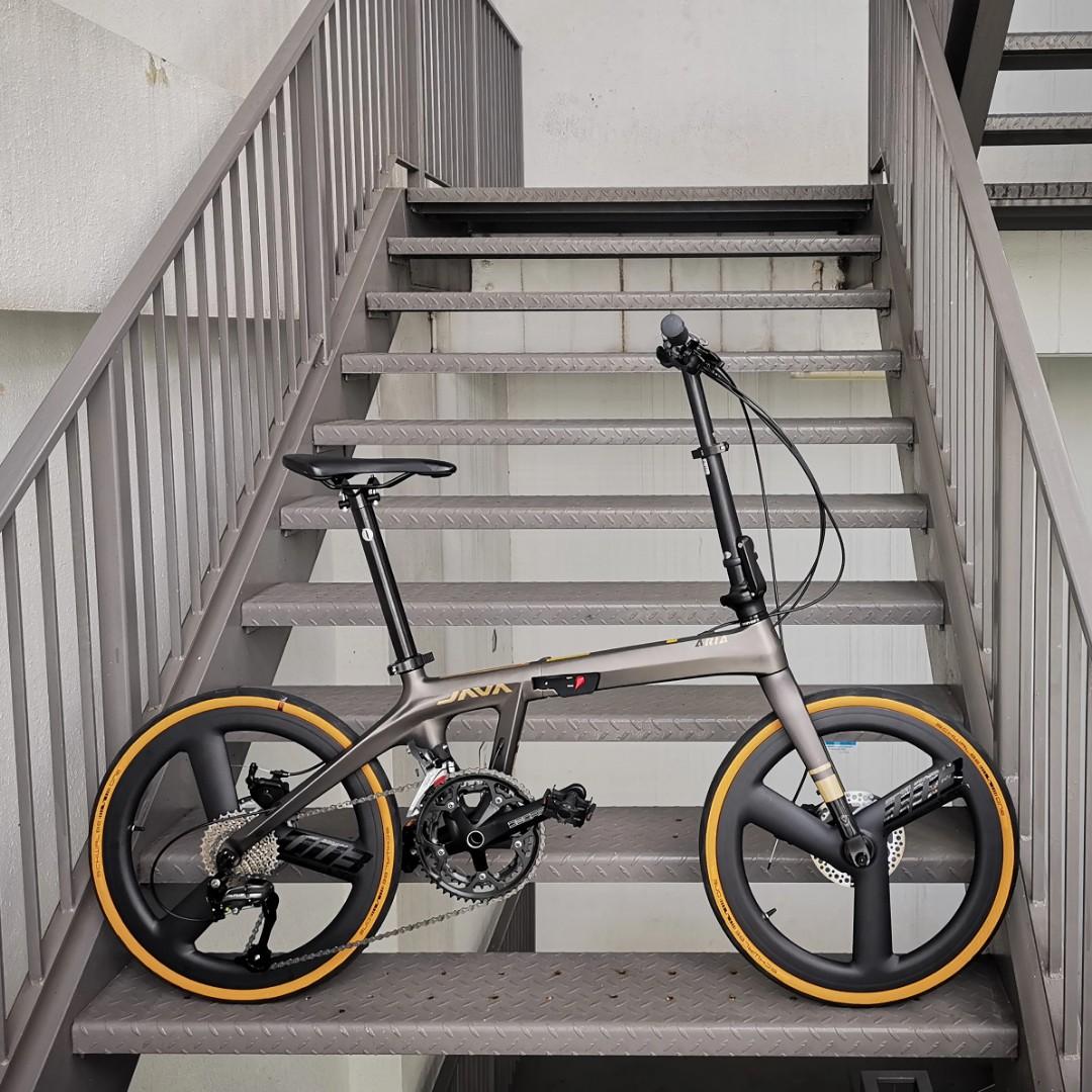 Java carbon deals folding bike