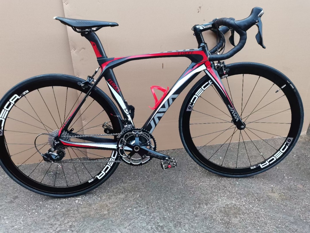 Java FEROCE Full Carbon Road Bike Shimano 105 Bicycle., Sports ...