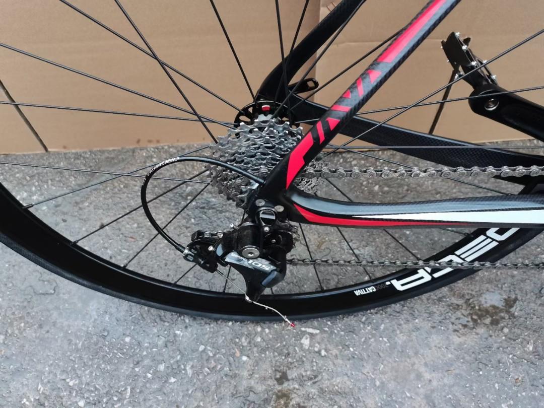 Java FEROCE Full Carbon Road Bike Shimano 105 Bicycle., Sports ...