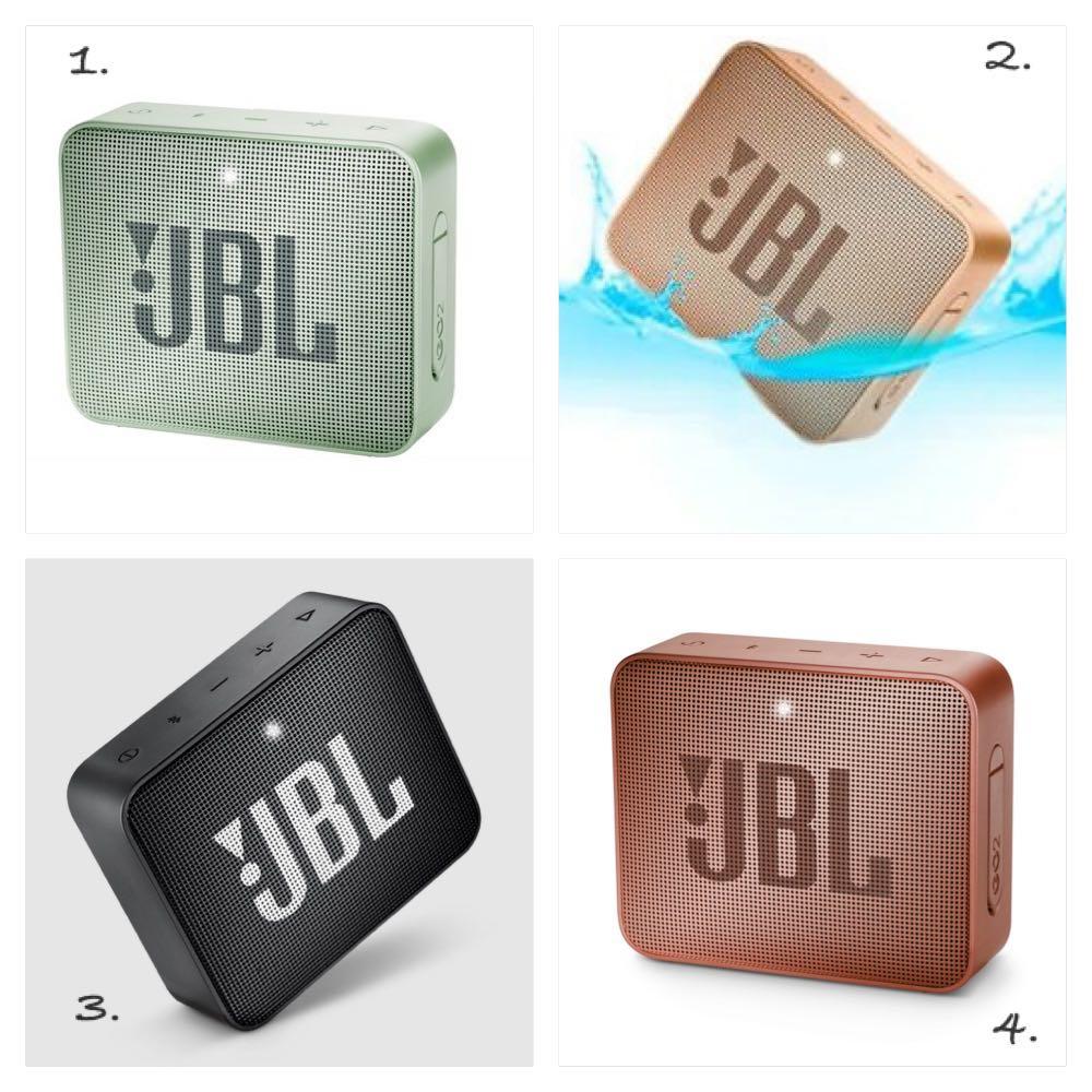  JBL GO2 - Waterproof Ultra Portable Bluetooth Speaker -  Cinnamon : Electronics
